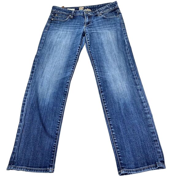 Kut from the Kloth Jeans Catherine Boyfriend Blue 6 Womens Hippie Distress Boho - Picture 1 of 14